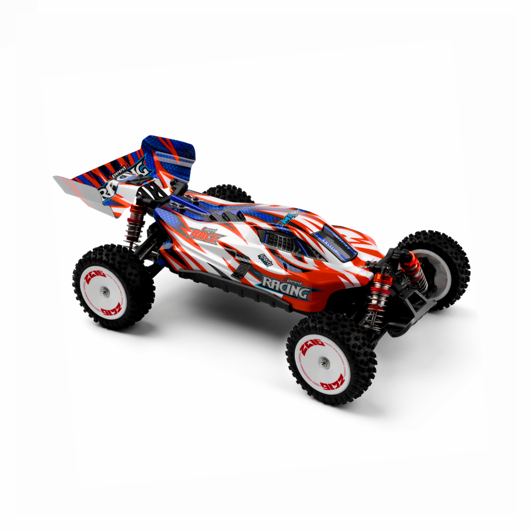 سيارة سباق WLTech 124008 RTR 1/12 2.4G 4WD 3S بدون فرشاة بسرعة 60 كم/ساعة