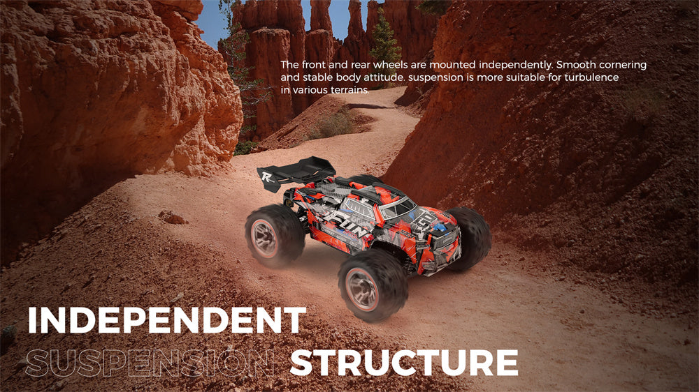 WLTech 184008 RTR 1/18 2.4G 4WD 60 كم/ساعة
