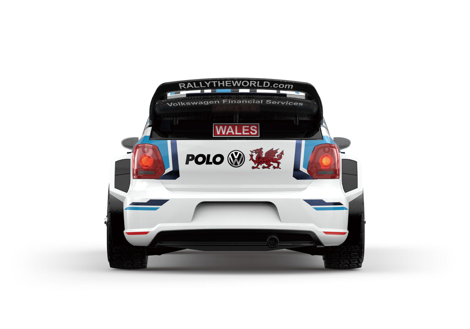 MJX Hyper Go 14304 مرخصة فولكس فاجن بولو R WRC 65 كم/ساعة