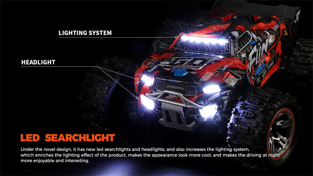 WLTech 184008 RTR 1/18 2.4G 4WD 60 كم/ساعة