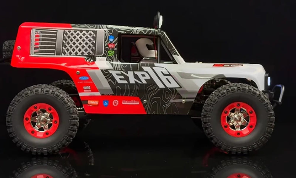 سيارة WLTech Wrangler 124006 1/12 45 كم/ساعة 4WD RC Crawler RTR / مصابيح LED