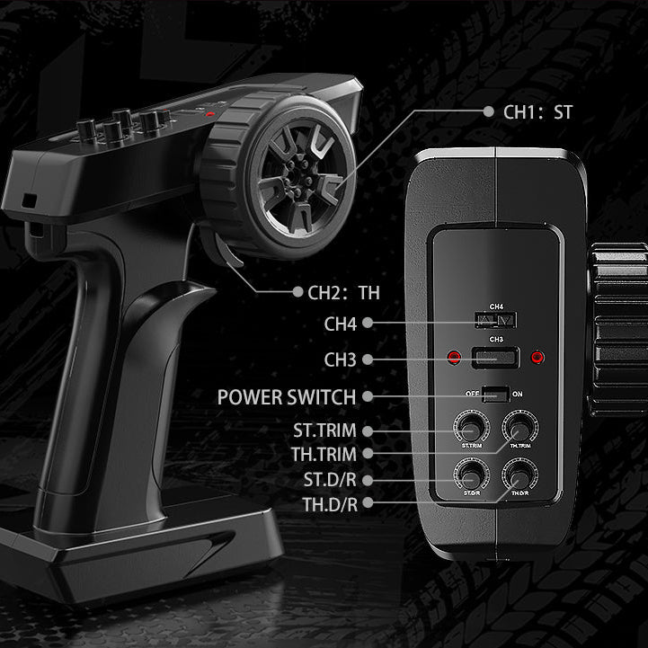 سيارة فورد برونكو كراولر مرخصة بمقياس 1/12 من MJX H12P Hyper Go