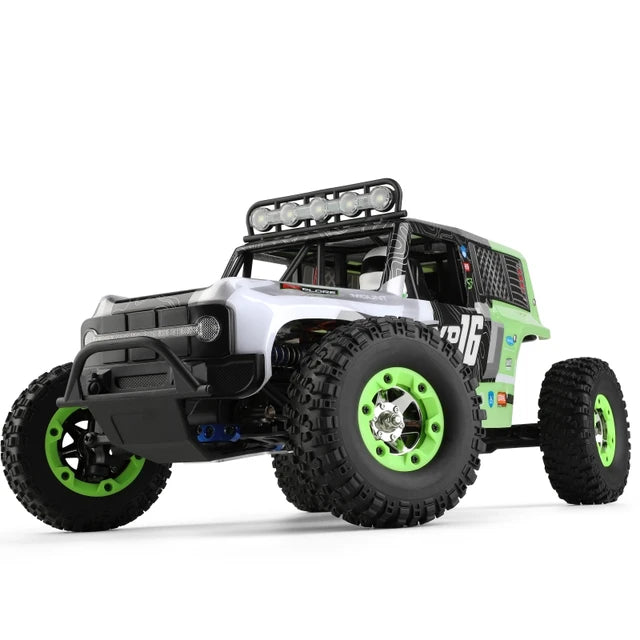 سيارة WLTech Wrangler 124006 1/12 45 كم/ساعة 4WD RC Crawler RTR / مصابيح LED