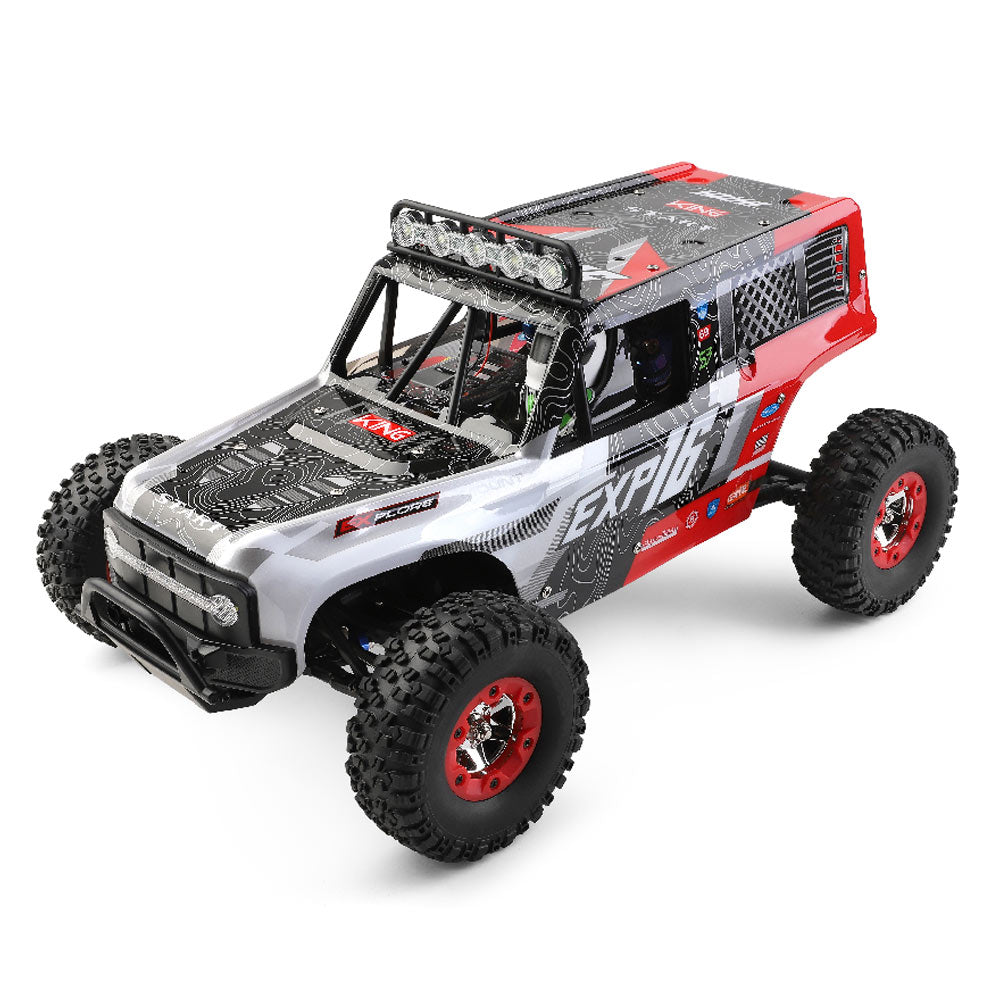 سيارة WLTech Wrangler 124006 1/12 45 كم/ساعة 4WD RC Crawler RTR / مصابيح LED