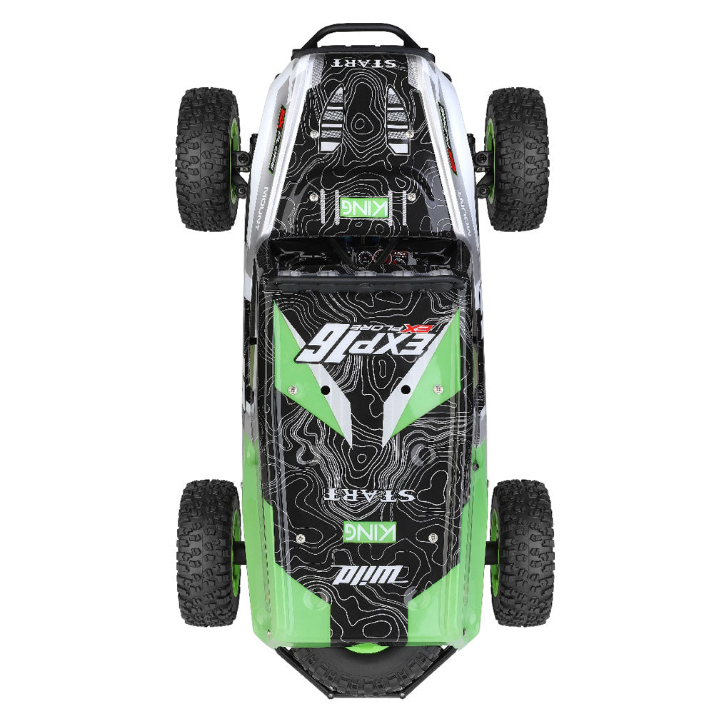 سيارة WLTech Wrangler 124006 1/12 45 كم/ساعة 4WD RC Crawler RTR / مصابيح LED