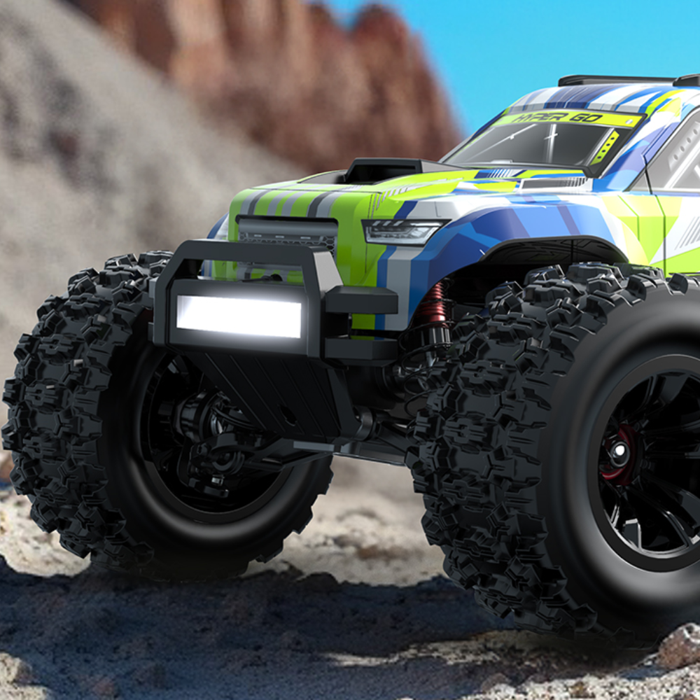 شاحنة Hyper Go 14208 1/14 4WD بدون فرشاة تعمل بالتحكم عن بعد بسرعة 41 كم/ساعة (25 ميلاً في الساعة) بقوة 2 ثانية