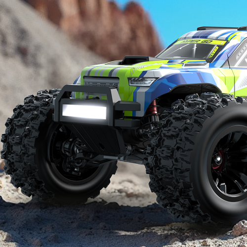 شاحنة Hyper Go 14208 1/14 4WD بدون فرشاة تعمل بالتحكم عن بعد بسرعة 41 كم/ساعة (25 ميلاً في الساعة) بقوة 2 ثانية