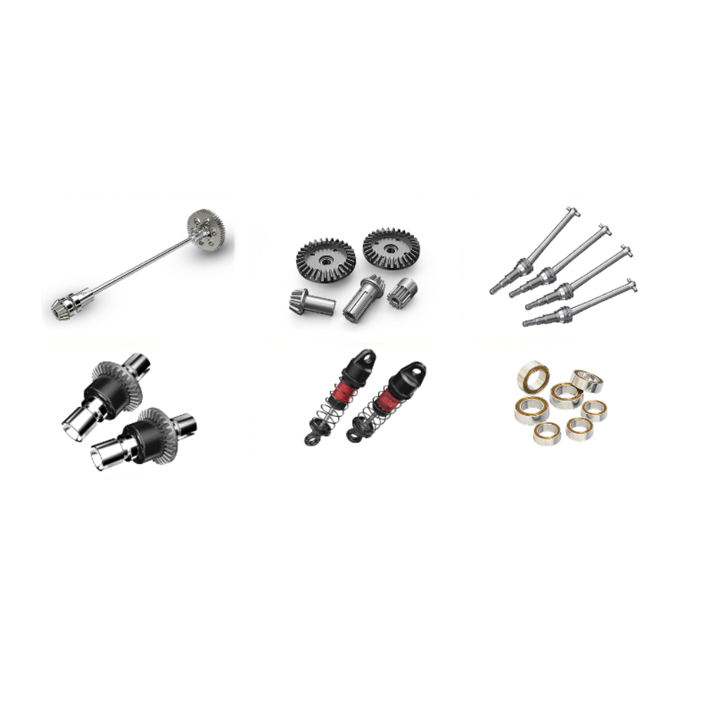 شاحنة MJX Hyper Go 14207 1/14 4WD بدون فرشاة تعمل بالتحكم عن بعد بسرعة 53 كم/ساعة - هيكل من قطعتين